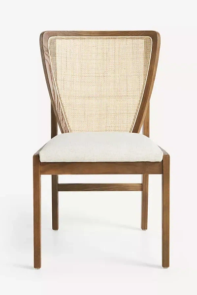 Anthropologie Eloise Cane Dining Chair In Brown