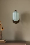 Anthropologie Eloise Glass Sconce In Green