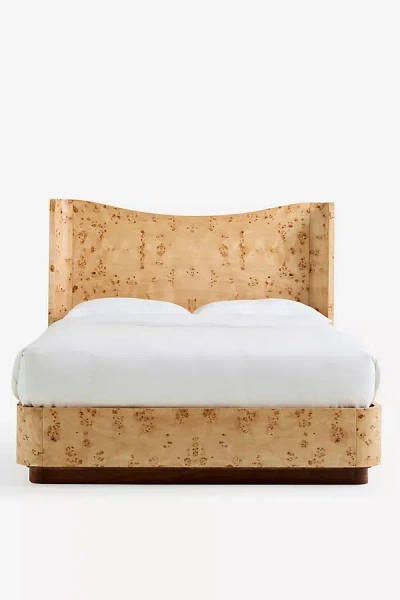 Anthropologie Elwood Burl Bed In Multi