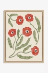Anthropologie Embroidery Florals By Kristine Hegre Wall Art In Multi