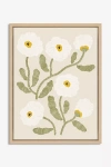 Anthropologie Embroidery Florals By Kristine Hegre Wall Art In Neutral