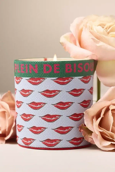 Anthropologie Emi Fruity Rosé Spritz Glass Candle In Multi