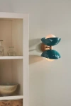 Anthropologie Emile Double Sconce In Green