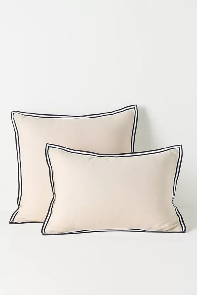 Anthropologie Emmett Cotton Cushion In Neutral