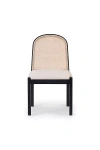 Anthropologie Esmee Performance Linen Dining Chair