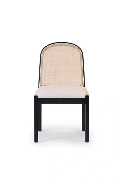 Anthropologie Esmee Performance Linen Dining Chair