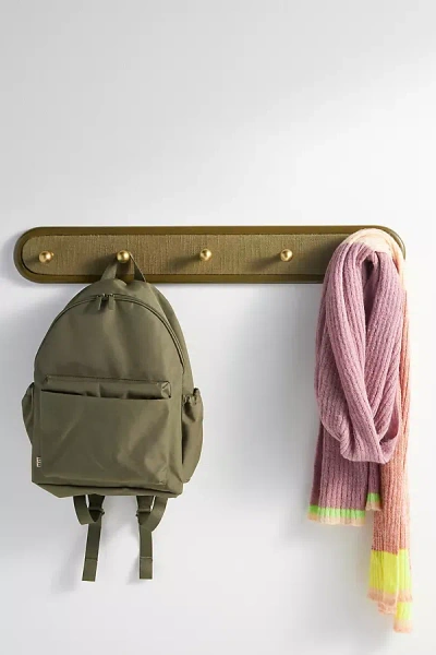 Anthropologie Espen Fabric Hook Rack In Pink