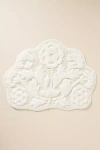 Anthropologie Eudora Bath Mat In White