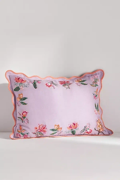Anthropologie Eudora Pillow In Pink