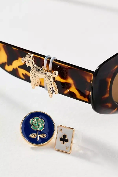 Anthropologie Eyewear Charm In Blue