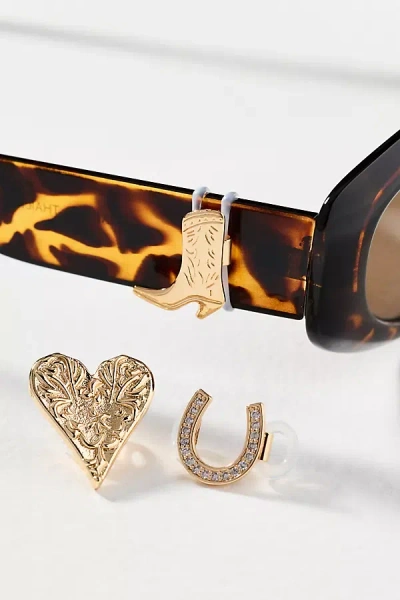 Anthropologie Eyewear Charm In Gold