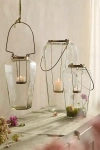 Anthropologie Faceted Glass Lantern