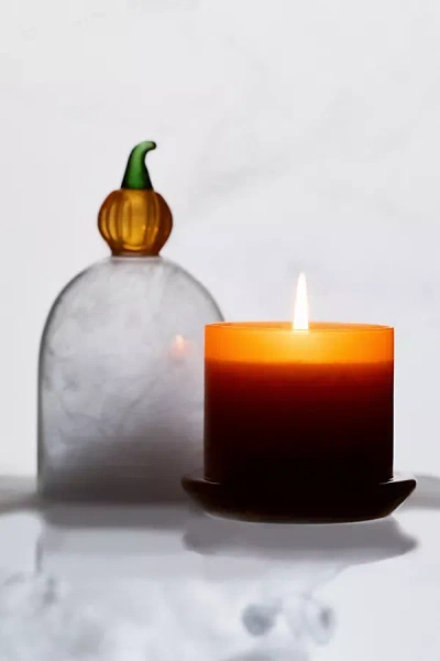 Anthropologie Fall Icon Cloche Pumpkin Sweet Vanilla Glass Candle
