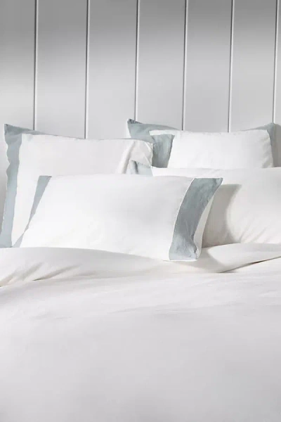 Anthropologie Fatine Cotton-linen Duvet Cover