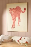 ANTHROPOLOGIE FELINE STRUT WALL ART