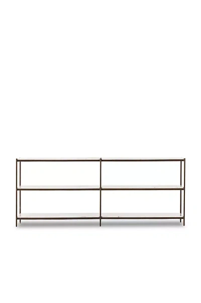 Anthropologie Felix Marble Console Table In Black