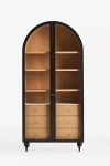 Anthropologie Fern Marble-top 94" Three-drawer Storage Cabinet