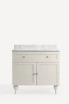 Anthropologie Fern Marble-top Single Bathroom Vanity
