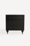 Anthropologie Fern Marble-top Three-drawer Dresser