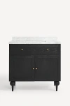 Anthropologie Fern Single Bathroom Vanity In Black