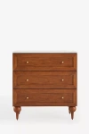 Anthropologie Fern Three-drawer Dresser In Brown