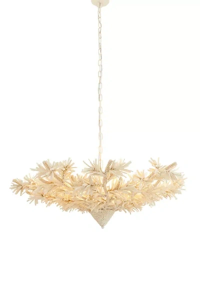 Anthropologie Fernanda Chandelier In Yellow