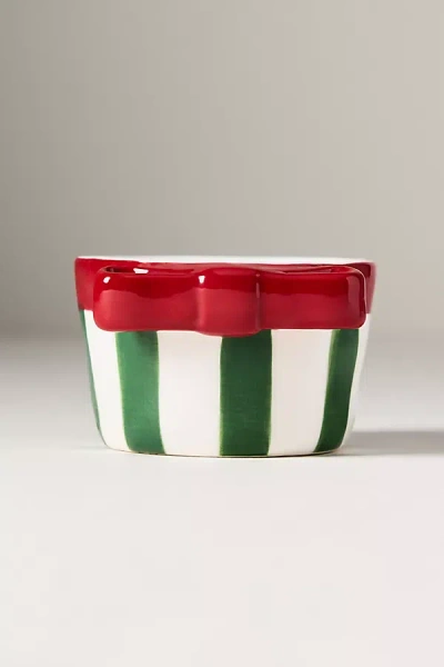 Anthropologie Festive Dolomite Nut Bowl In Multi