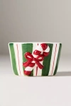 Anthropologie Festive Dolomite Nut Bowl In Green