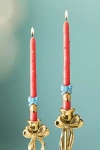 Anthropologie Festive Icon Taper Candles, Set Of 2 In Multi