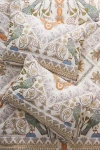 Anthropologie Feyra Cotton Printed Shams, Set Of 2 In Neutral