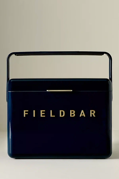 Anthropologie Fieldbar Mini Bar Cooler In Blue