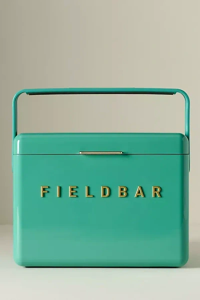 Anthropologie Fieldbar Mini Bar Cooler In Green
