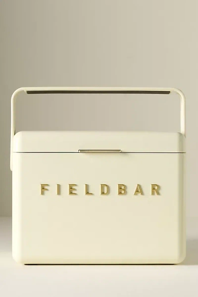 Anthropologie Fieldbar Mini Bar Cooler In Neutral