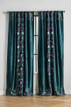 Anthropologie Fiori Blackout Curtain