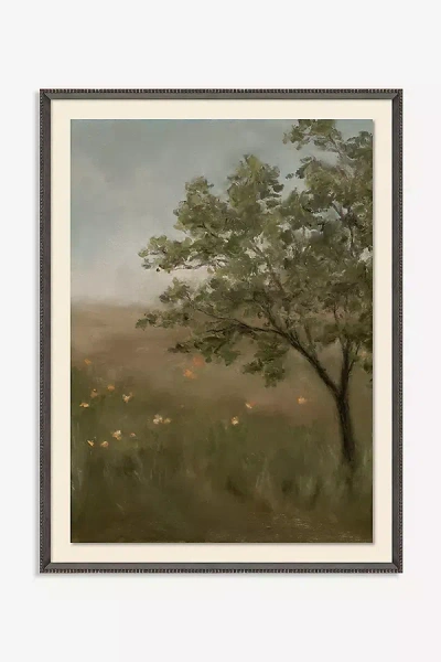 Anthropologie Firefly Field Wall Art By Lina Gordievsky In Green