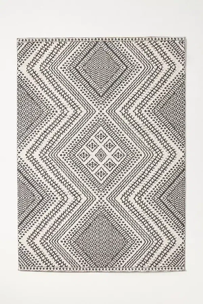 Anthropologie Flatwoven Ariana Indoor/outdoor Rug In Pattern
