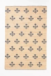 Anthropologie Flatwoven Erin Gates Floral Jute Rug In Brown