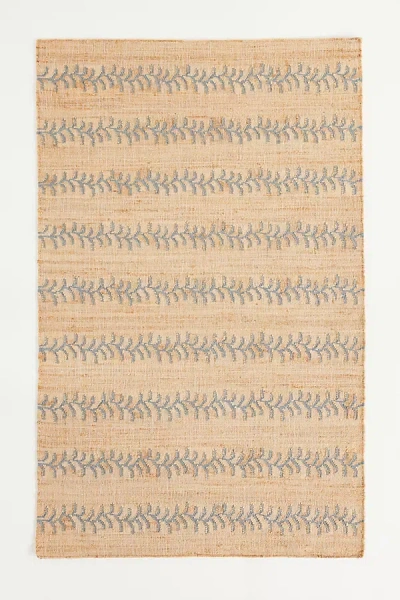 Anthropologie Flatwoven Erin Gates Vine Jute Rug In Brown