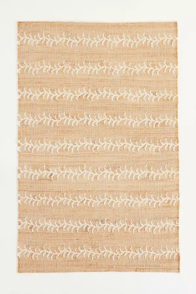 Anthropologie Flatwoven Erin Gates Vine Jute Rug In Brown