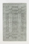 Anthropologie Florine Hand-tufted Wool Shag Sculpted Rug