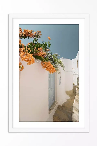 Anthropologie Flowered Alley Wall Art In Multi