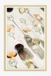 Anthropologie Flutes & Fizz Wall Art