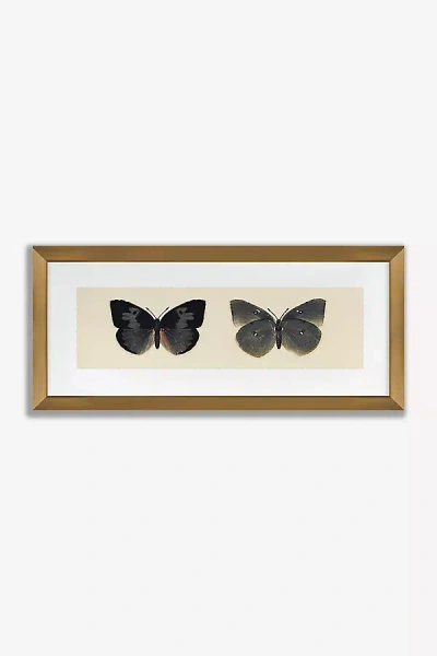 Anthropologie Flutter Iv Wall Art In Black