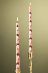 Anthropologie Forage Fall Icon Taper Candles, Set Of 2 In Multi