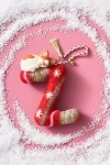 Anthropologie Forest Friends Monogram Wool Felt Ornament In Multi