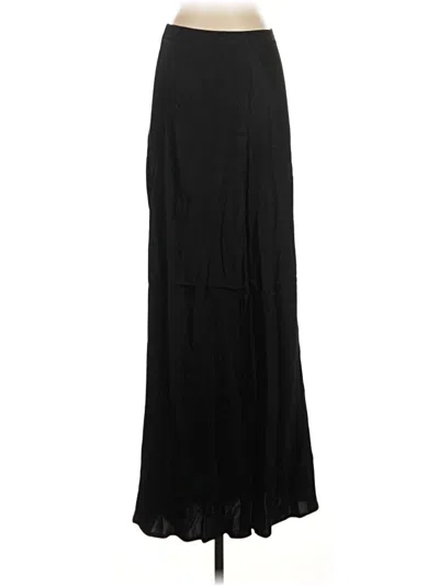 Pre-owned Anthropologie Formal Skirt In Black