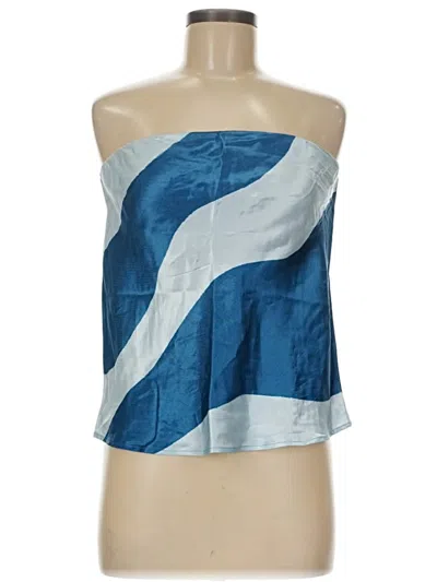 Pre-owned Anthropologie Formal Skirt In Blue