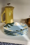 Anthropologie Foster Stoneware Dessert Plate In Blue