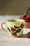 Anthropologie Foster Stoneware Mug In Yellow