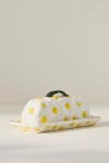 Anthropologie Foster Stoneware Butter Dish